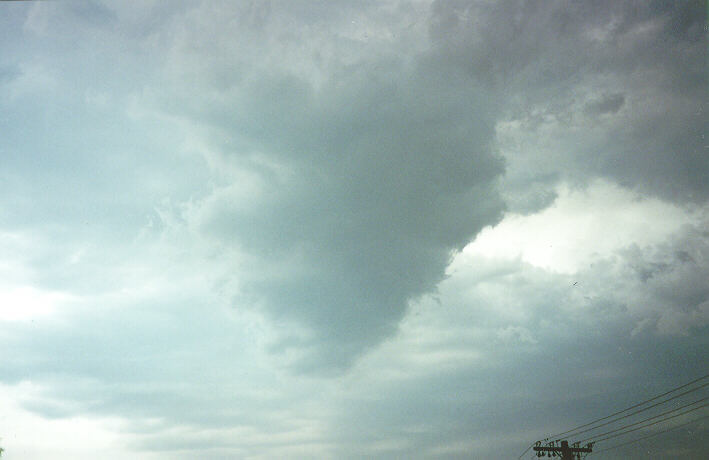 cumulonimbus thunderstorm_base :    26 November 1997