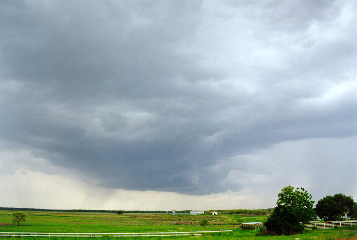 cumulonimbus thunderstorm_base : near Humpty Doo, NT   2 December 1997