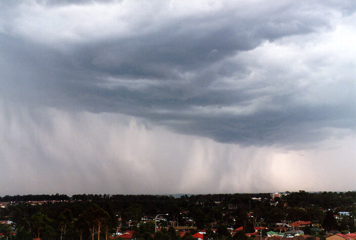 raincascade precipitation_cascade : Rooty Hill, NSW   19 December 1997