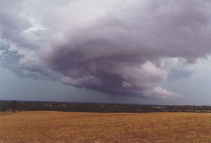 cumulonimbus thunderstorm_base : Rooty Hill, NSW   19 December 1997