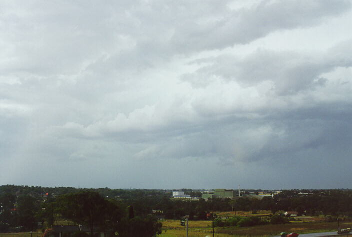 cumulonimbus thunderstorm_base : Rooty Hill, NSW   19 December 1997