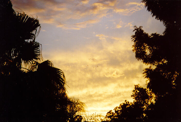 sunset sunset_pictures : Oakhurst, NSW   21 December 1997