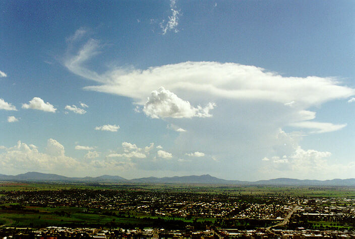 cumulus humilis : Tamworth, NSW   22 December 1997