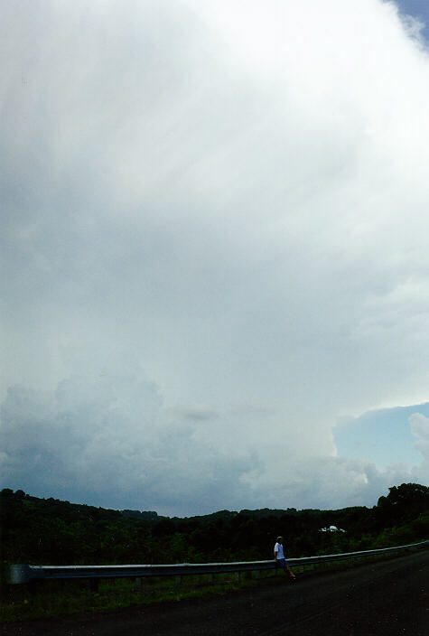 thunderstorm cumulonimbus_incus : Alstonville, NSW   24 December 1997