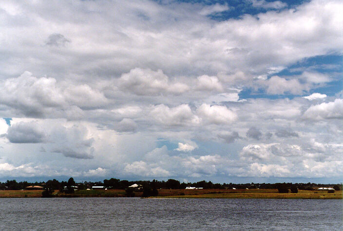 altocumulus castellanus : Grafton, NSW   15 January 1998