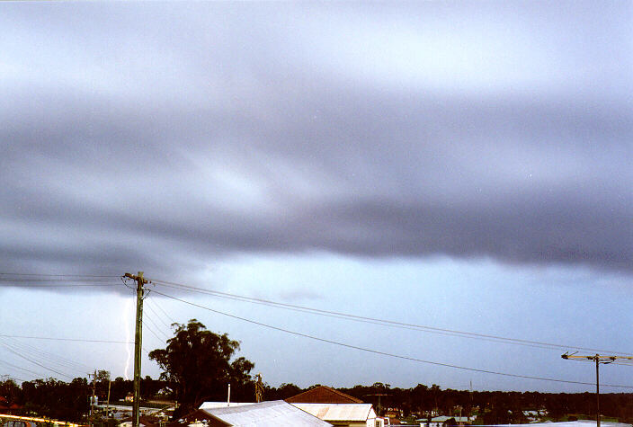 shelfcloud shelf_cloud : Schofields, NSW   4 February 1998