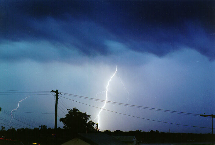 lightning lightning_bolts : Schofields, NSW   4 February 1998