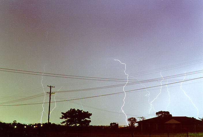 lightning lightning_bolts : Schofields, NSW   4 February 1998