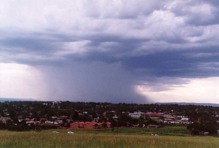 raincascade precipitation_cascade : Rooty Hill, NSW   15 February 1998