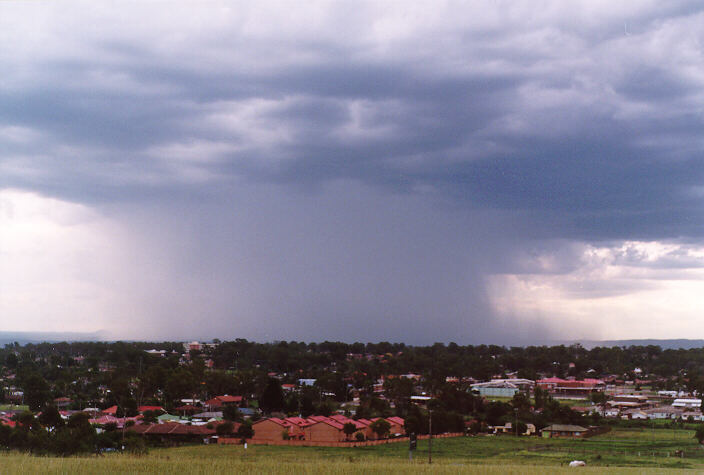 raincascade precipitation_cascade : Rooty Hill, NSW   15 February 1998