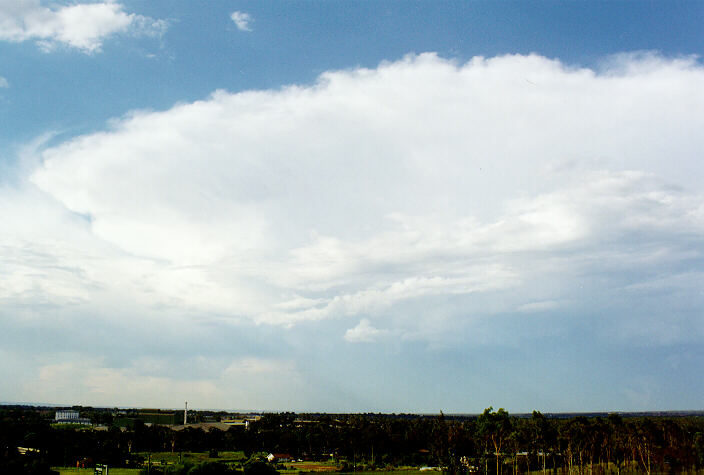 thunderstorm cumulonimbus_incus : Rooty Hill, NSW   15 February 1998