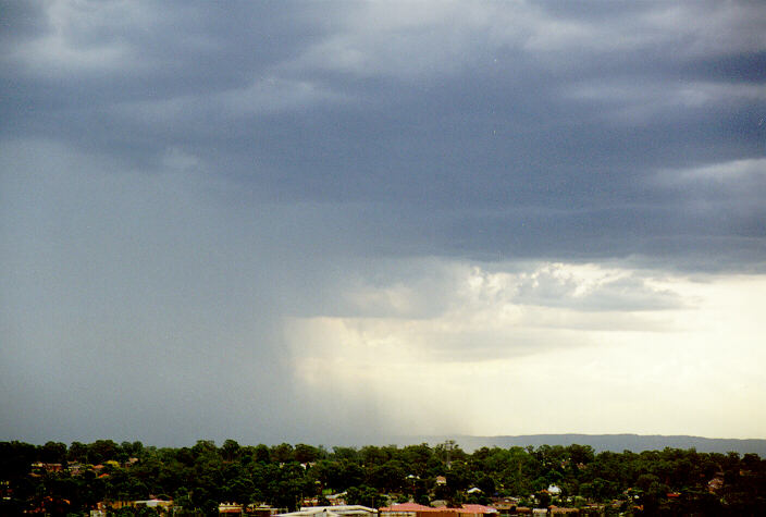 raincascade precipitation_cascade : Rooty Hill, NSW   15 February 1998