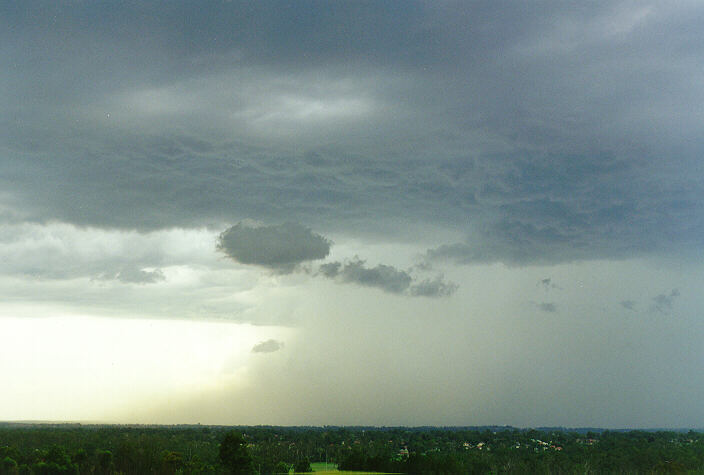 raincascade precipitation_cascade : Rooty Hill, NSW   15 February 1998