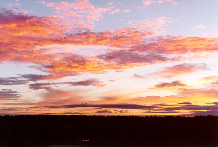 altostratus altostratus_cloud : Schofields, NSW   25 April 1998