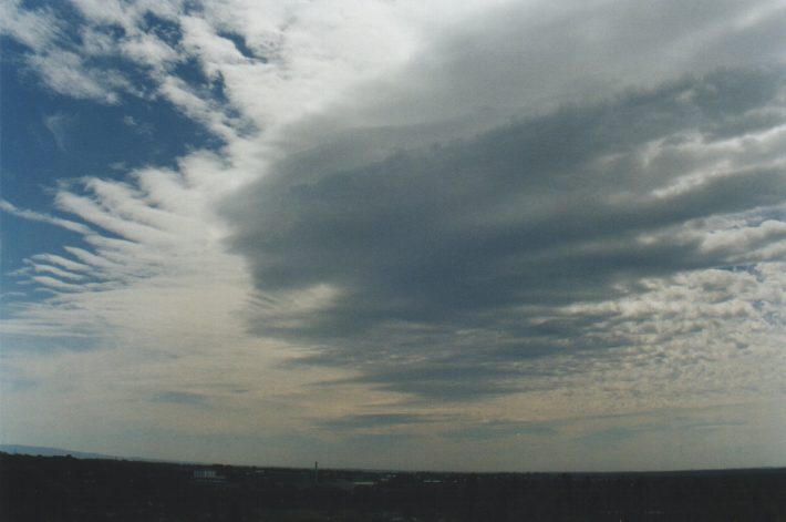 altocumulus undulatus : Rooty Hill, NSW   3 October 1998