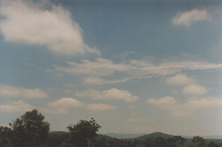 altocumulus castellanus : Woodrising, NSW   7 November 1998