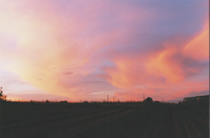 altostratus altostratus_cloud : Schofields, NSW   21 November 1998