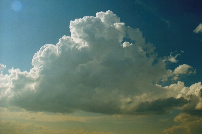 pileus pileus_cap_cloud : Rooty Hill, NSW   29 January 1999