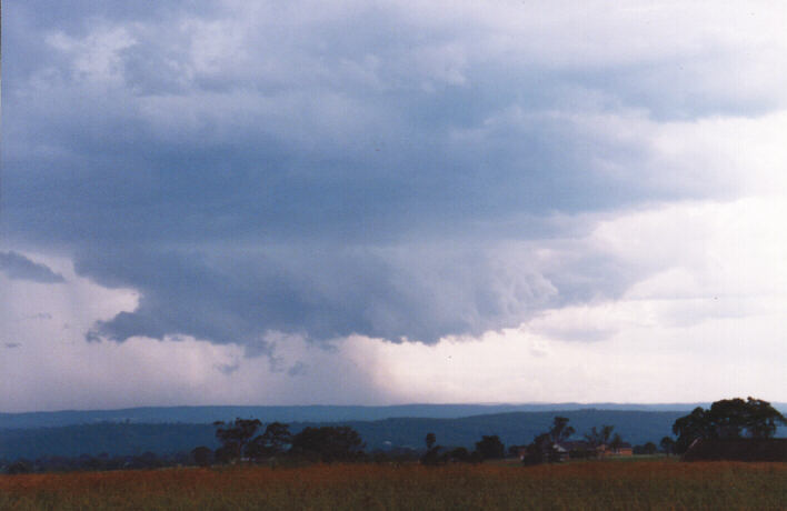 raincascade precipitation_cascade : Luddenham, NSW   13 March 1999