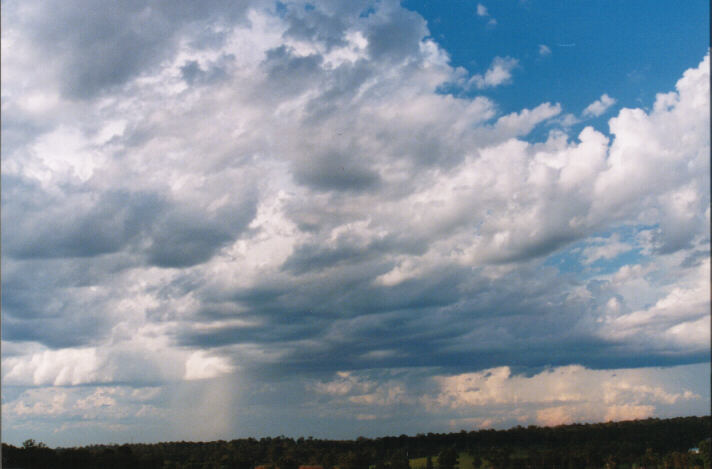 raincascade precipitation_cascade : Schofields, NSW   14 March 1999