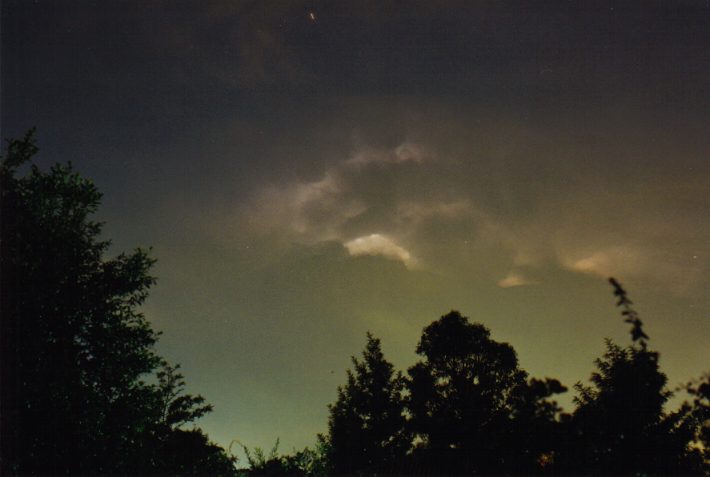 cumulonimbus supercell_thunderstorm : Oakhurst, NSW   14 April 1999