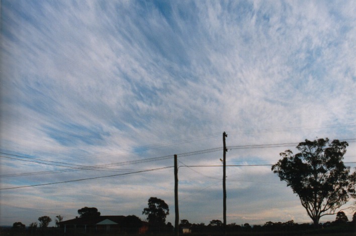 altostratus altostratus_cloud : Schofields, NSW   7 August 1999