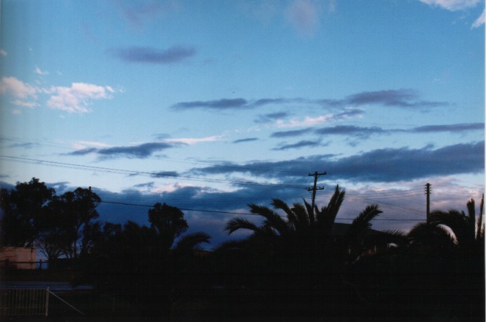 stratocumulus stratocumulus_cloud : Schofields, NSW   13 August 1999