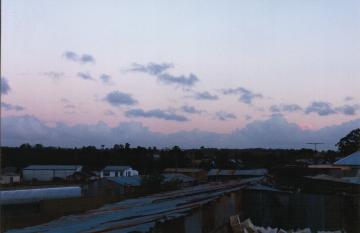 cumulus humilis : Schofields, NSW   10 September 1999