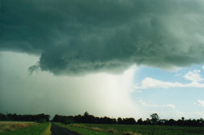 raincascade precipitation_cascade : Tatham, NSW   24 October 1999