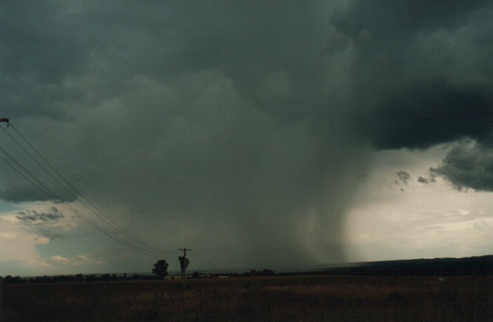 raincascade precipitation_cascade : Rooty Hill, NSW   4 January 2000