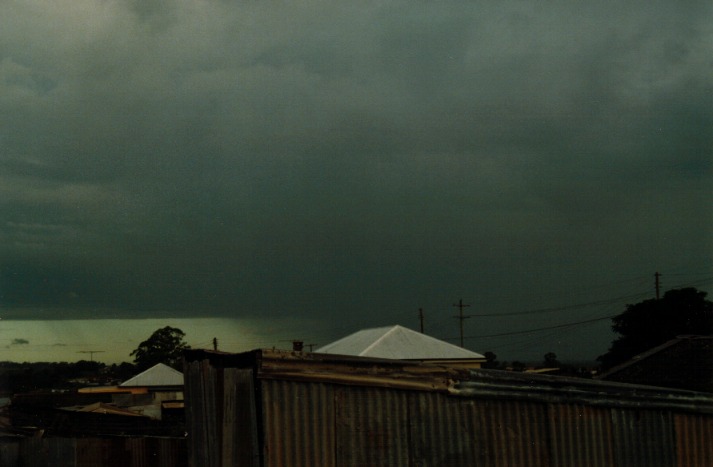 raincascade precipitation_cascade : Schofields, NSW   28 January 2000