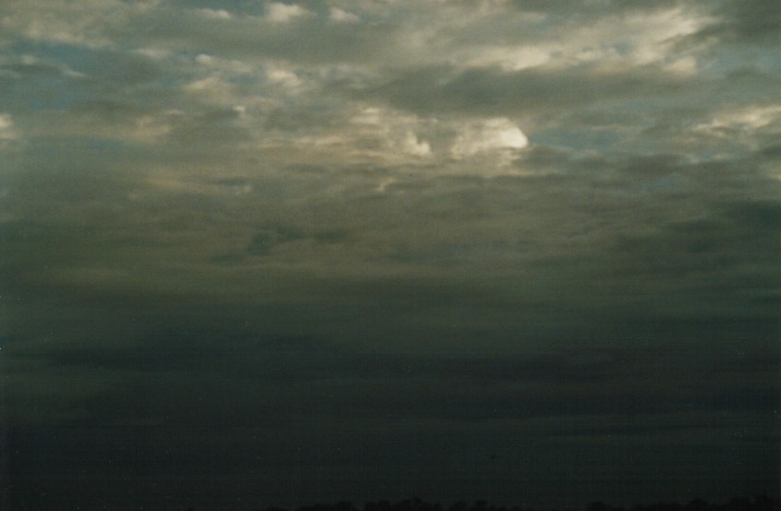 altocumulus castellanus : Schofields, NSW   13 March 2000