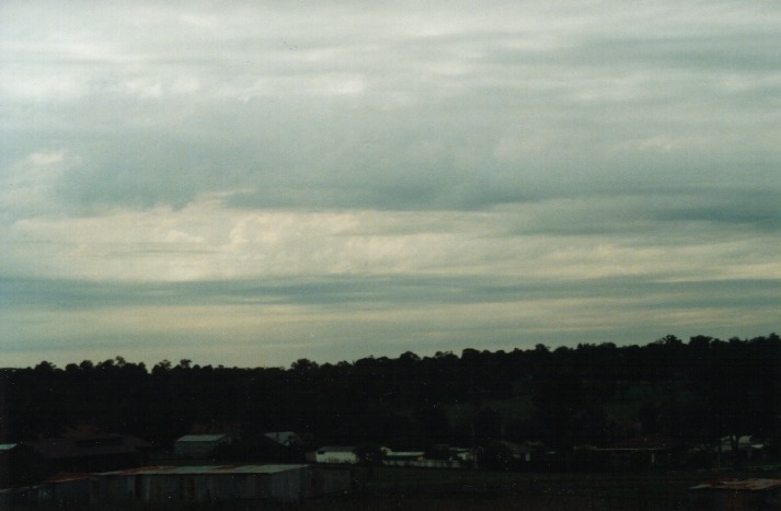 altocumulus castellanus : Schofields, NSW   1 April 2000