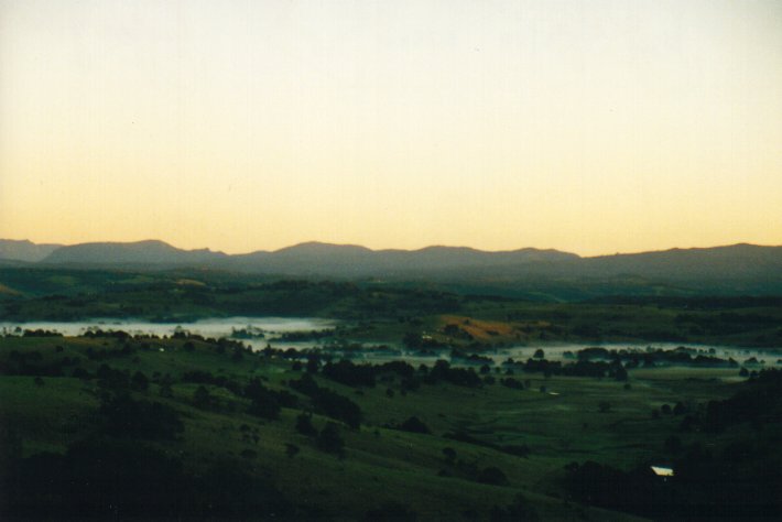 sunrise sunrise_pictures : McLeans Ridges, NSW   15 May 2000