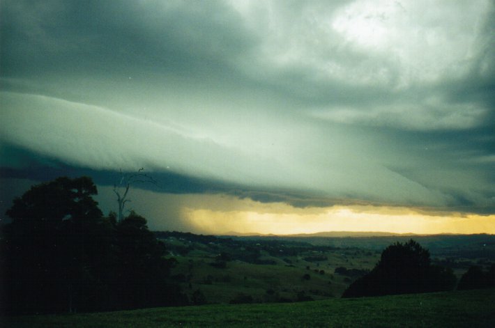 raincascade precipitation_cascade : McLeans Ridges, NSW   9 July 2000