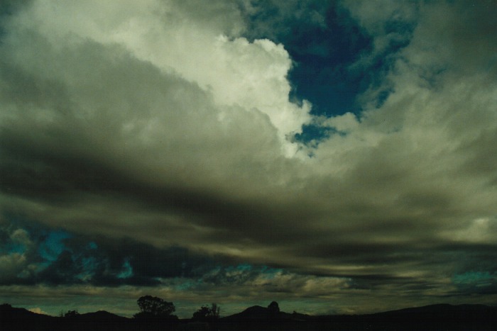 altocumulus castellanus : Gunnedah, NSW   10 July 2000