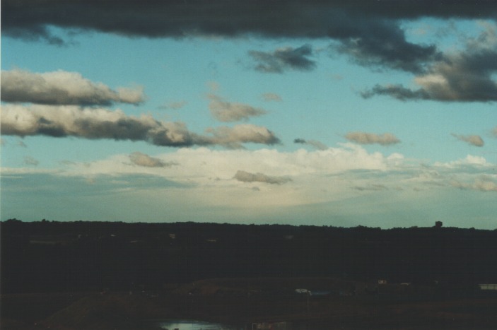 cumulus humilis : Schofields, NSW   19 July 2000