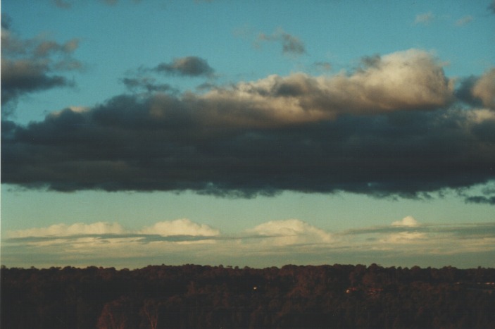 altocumulus castellanus : Schofields, NSW   19 July 2000