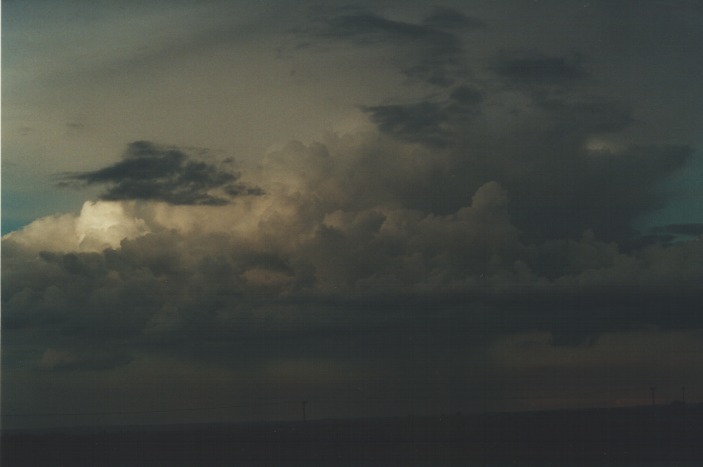 cumulonimbus thunderstorm_base : Richmond, NSW   1 August 2000