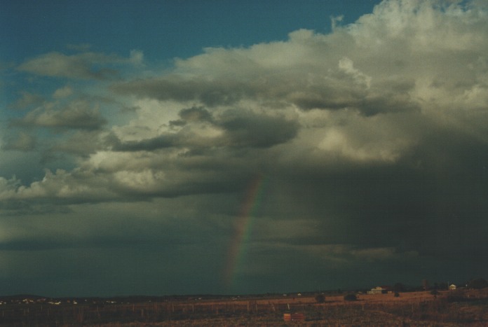 thunderstorm cumulonimbus_calvus : N of Maitland, NSW   20 August 2000