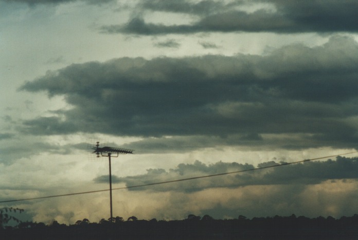 cumulonimbus thunderstorm_base : Northbridge, NSW   28 August 2000