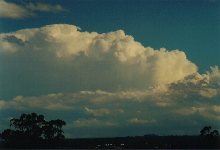 thunderstorm cumulonimbus_incus : Kemps Creek, NSW   19 October 2000