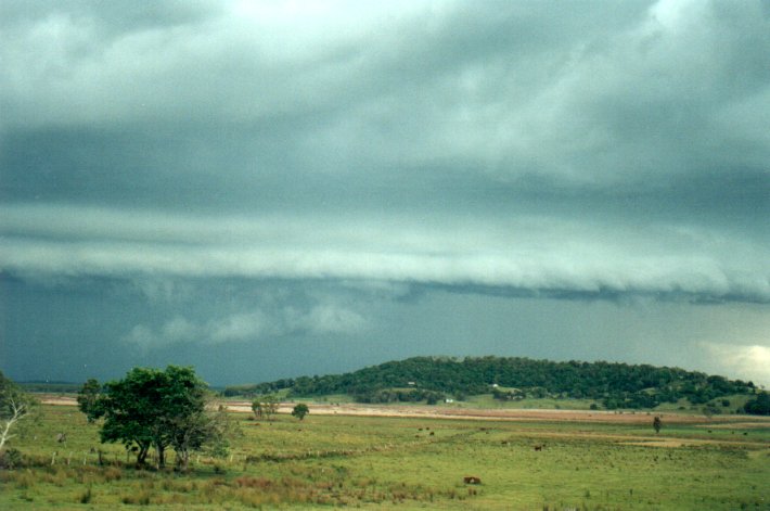 shelfcloud shelf_cloud : Meerschaum Vale, NSW   25 October 2000