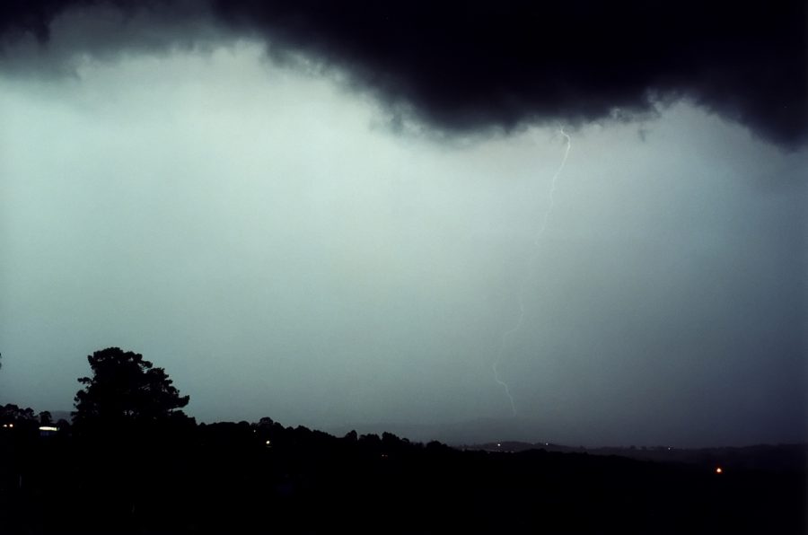 raincascade precipitation_cascade : McLeans Ridges, NSW   25 October 2000