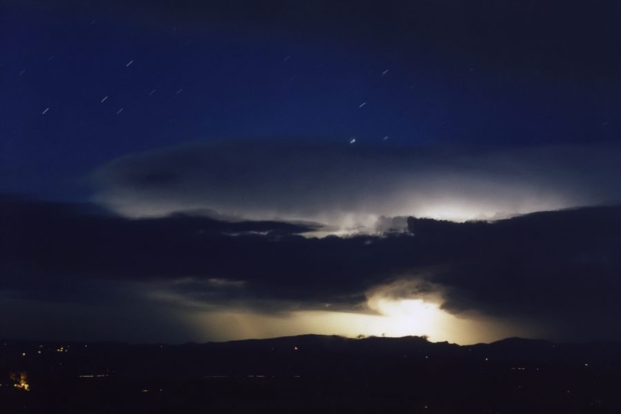 lightning lightning_bolts : McLeans Ridges, NSW   26 October 2000