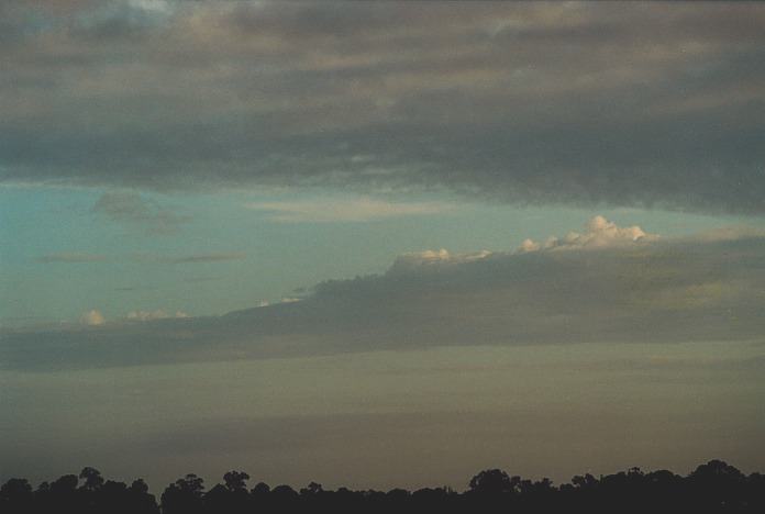 altocumulus castellanus : Schofields, NSW   2 November 2000