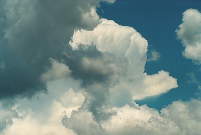 anvil thunderstorm_anvils : Bingara, NSW   4 November 2000