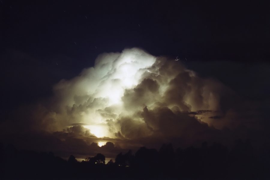 lightning lightning_bolts : McLeans Ridges, NSW   4 November 2000