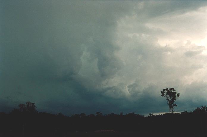 cumulonimbus thunderstorm_base : Coffs Harbour, NSW   5 November 2000