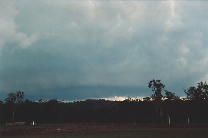 cumulonimbus thunderstorm_base : Coffs Harbour, NSW   5 November 2000